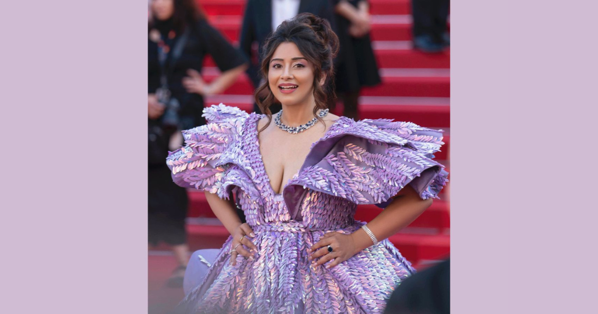 Ash Ambawat Makes Head Turn At Cannes 2024 With Her Style & Panache